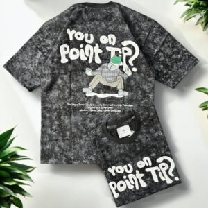 Drop Shoulder Printed T-Shirt