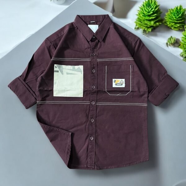 Relax Fit Designer Shirt - Image 2